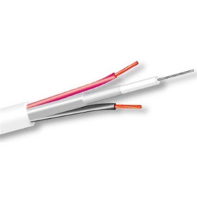 RJ59 BNC + 2X0.75mm POWER CABLE 100m REEL
