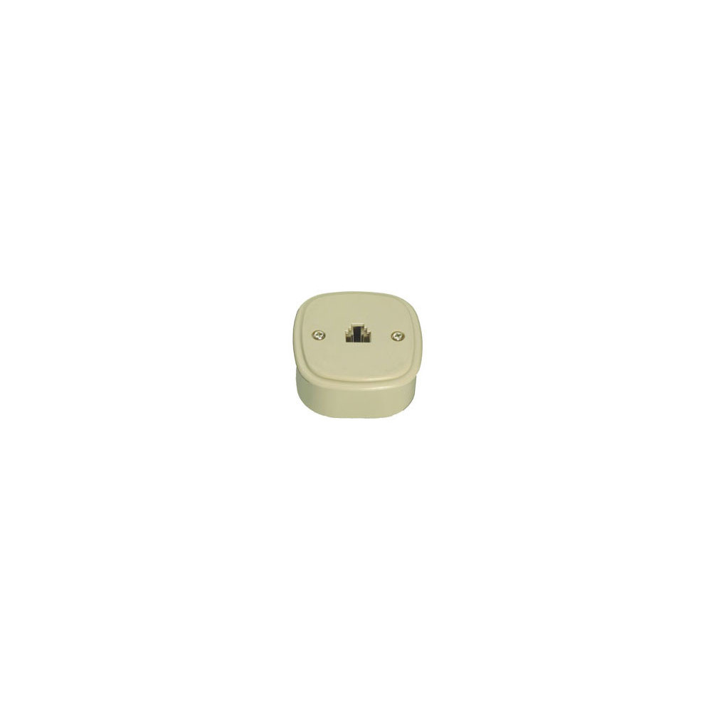 WALL MOUNT TELEPHONE SOCKET PLUG