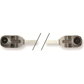 CABLE ANTENA 1,5m CON CONECTORES M/F PRENSADOS