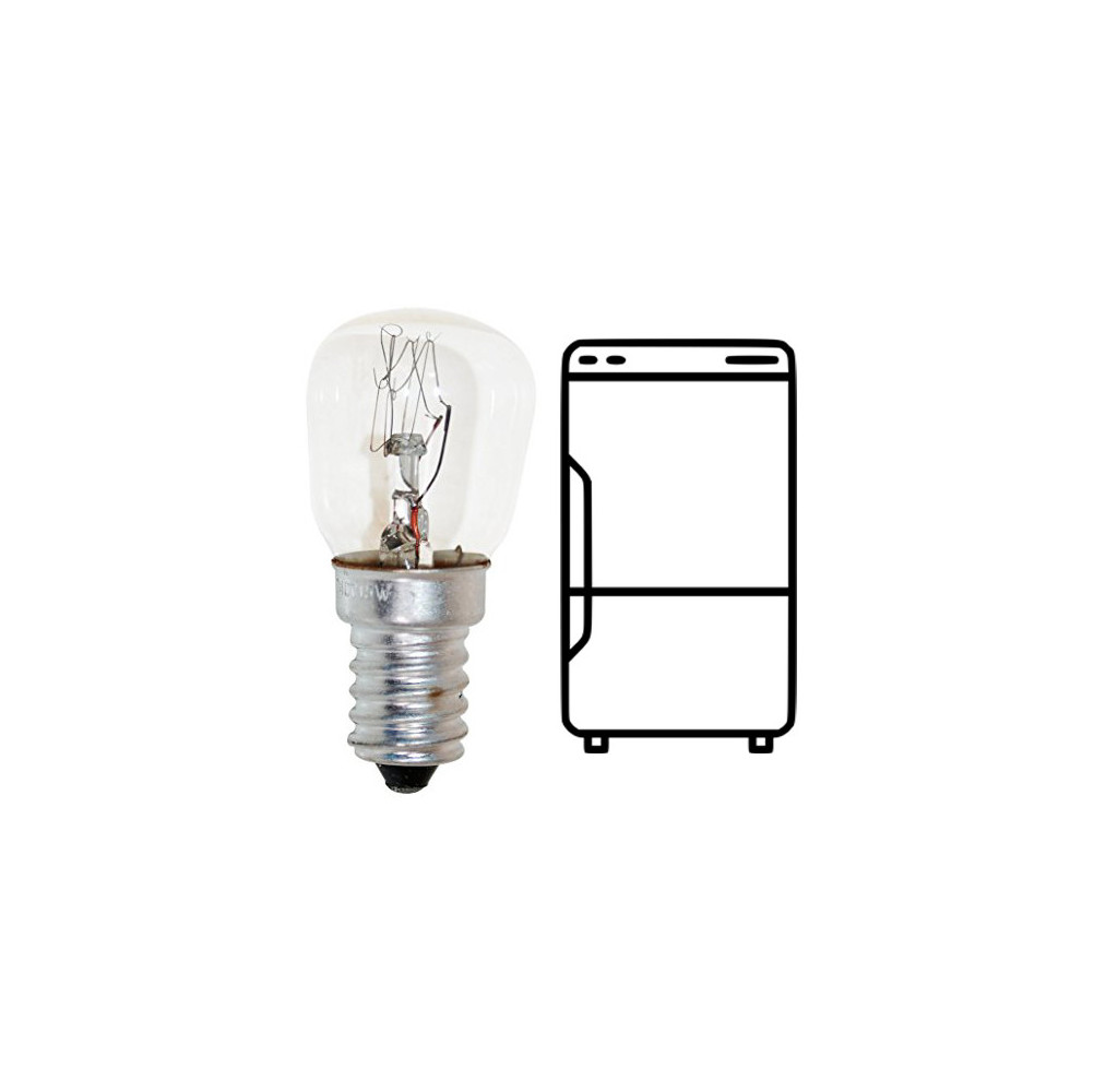 FRIDGE INCANDESCENT BULB E14 15W 60-95lm HEAT RESISTANT