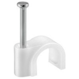 50 AGRAFES RONDES X 7/8 mm AVEC CLOU