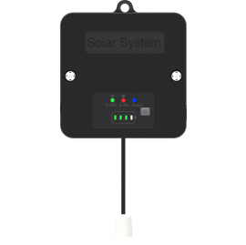 SOLAR-POWERED LIGHTING KIT WITH 2 TUBES