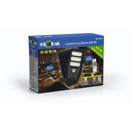 SOLAR PRO FLOODLIGHT WITH 2950 LUMEN - IP65 PHOTOVOLTAIC PANEL