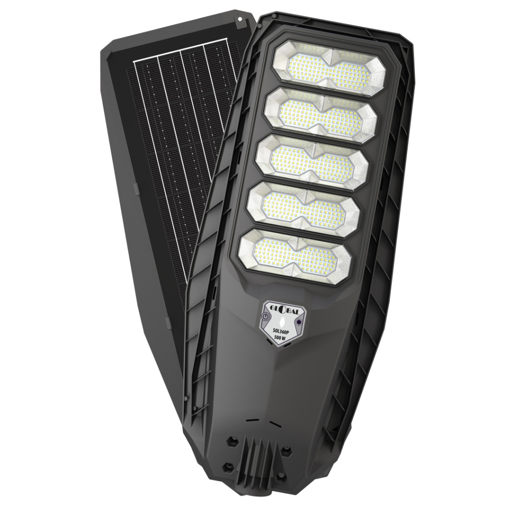 SOLAR PRO FLOODLIGHT WITH 4150 LUMEN- IP65 PHOTOVOLTAIC PANEL