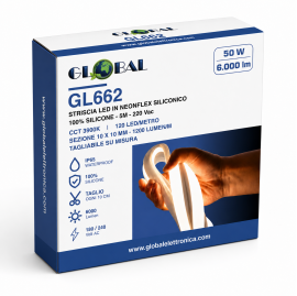 Silicone Neon Flex LED Strip IP65 5 m – 50W