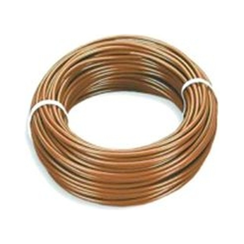 BIPOLAR CABLE H03VVH2-F 2x0.75mm SECTION GOLD 5m REEL