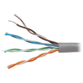 CÂBLE DONNÉES UTP RJ 45 CAT5E TCCA GRIS BOBINE...